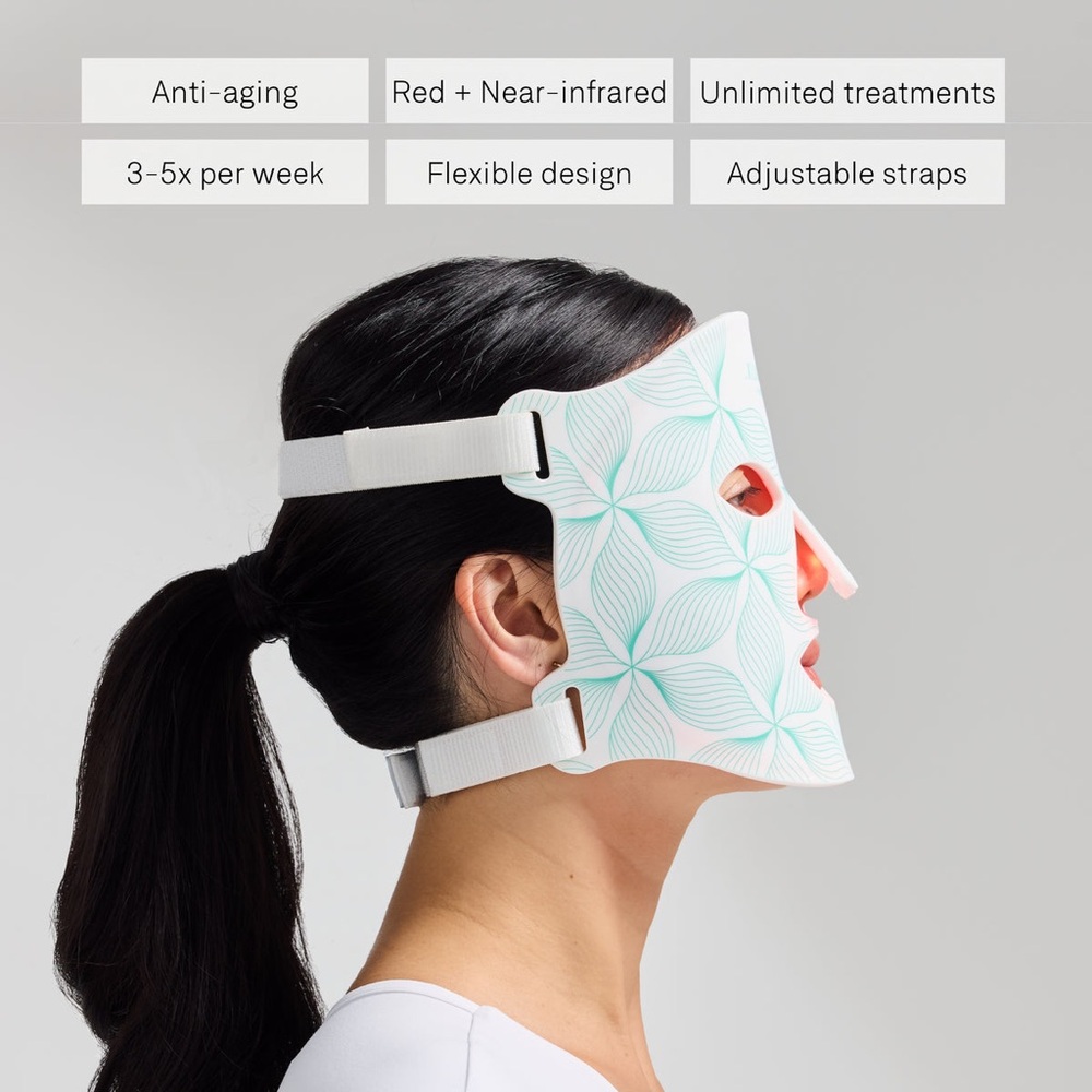 Anti-Aging LED Face Mask - White and Green